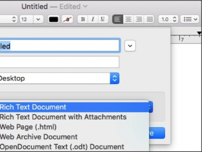 Convert Rich Text to Plain Text in Mac