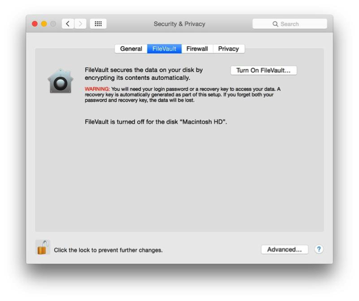 Mac security tips