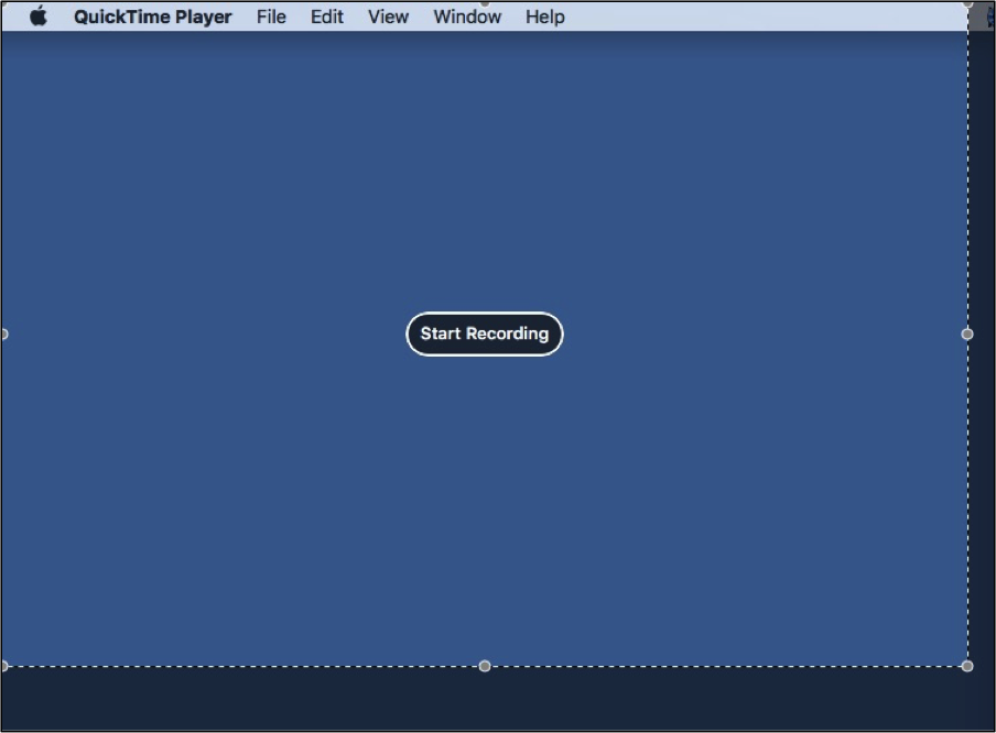 start recording Mac screen