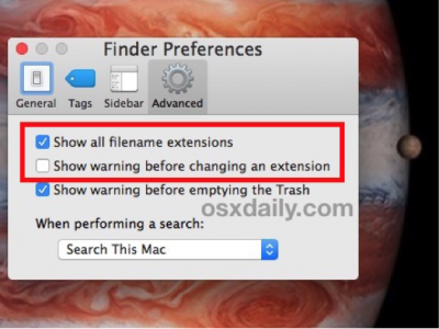 How to Batch Change File Extensions in Mac