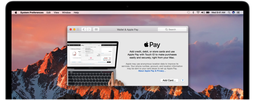 Apple Pay on Mac