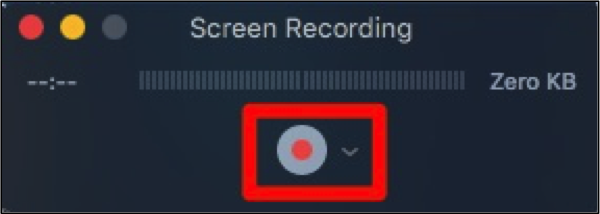 screen video capture on Mac